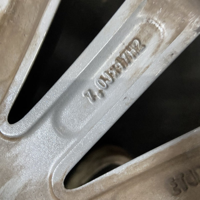 17" MERCEDES C-CLASS 15 205 Type; Sdn C300 17x7 20 spoke Original OEM Wheel Rim - View 9