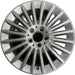 17" MERCEDES C-CLASS 15 205 Type; Sdn C300 17x7 20 spoke Original OEM Wheel Rim - Front View