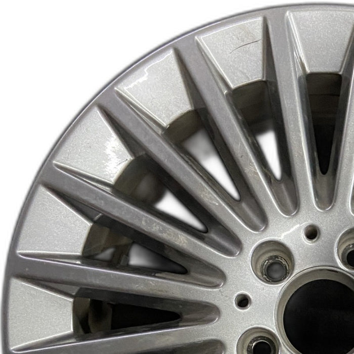 17" MERCEDES C-CLASS 15 205 Type; Sdn C300 17x7 20 spoke Original OEM Wheel Rim - Angle View
