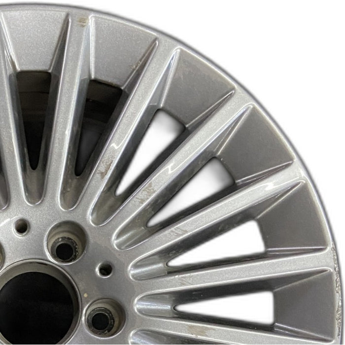 17" MERCEDES C-CLASS 15 205 Type; Sdn C300 17x7 20 spoke Original OEM Wheel Rim - Side Profile