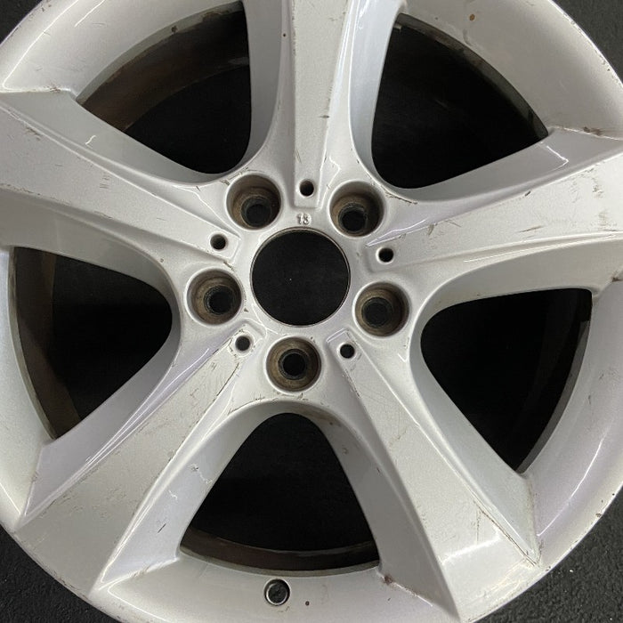 18" BMW X5 07-13 18x8.5 alloy 5 spoke flat spoke Original OEM Wheel Rim