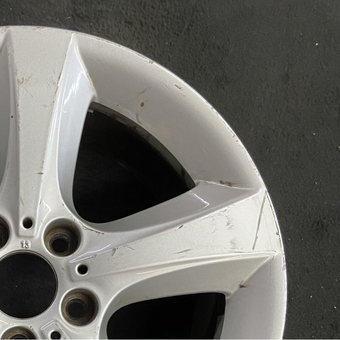 18" BMW X5 07-13 18x8.5 alloy 5 spoke flat spoke Original OEM Wheel Rim