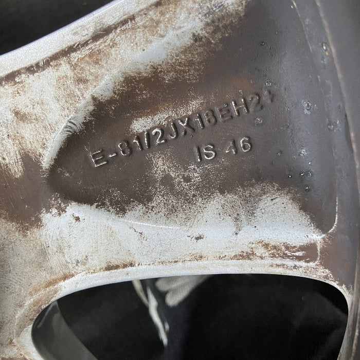 18" BMW X5 07-13 18x8.5 alloy 5 spoke flat spoke Original OEM Wheel Rim