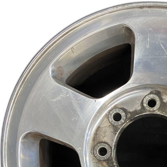 17" FORD F250SD PICKUP 05-07 17x7.5 SRW 5 spoke aluminum polished Original OEM Wheel Rim