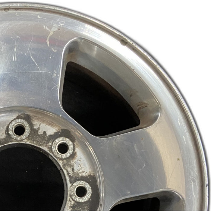 17" FORD F250SD PICKUP 05-07 17x7.5 SRW 5 spoke aluminum polished Original OEM Wheel Rim