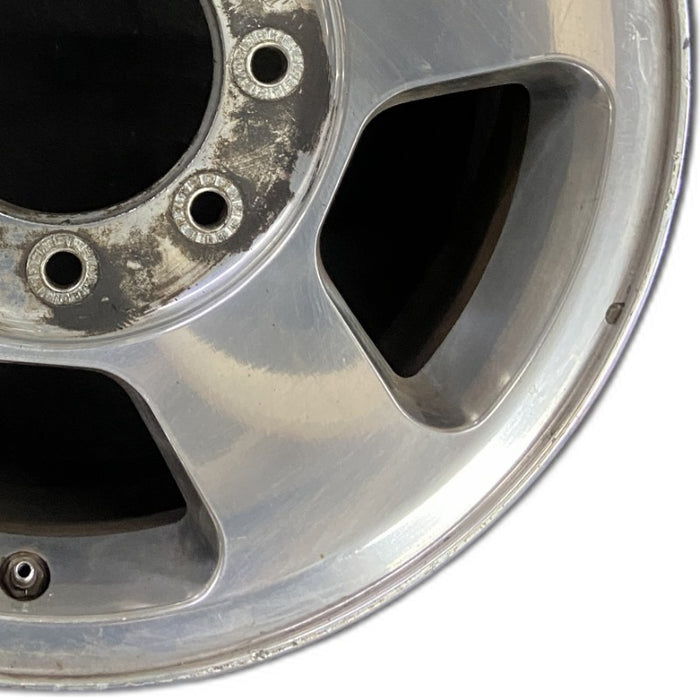 17" FORD F250SD PICKUP 05-07 17x7.5 SRW 5 spoke aluminum polished Original OEM Wheel Rim