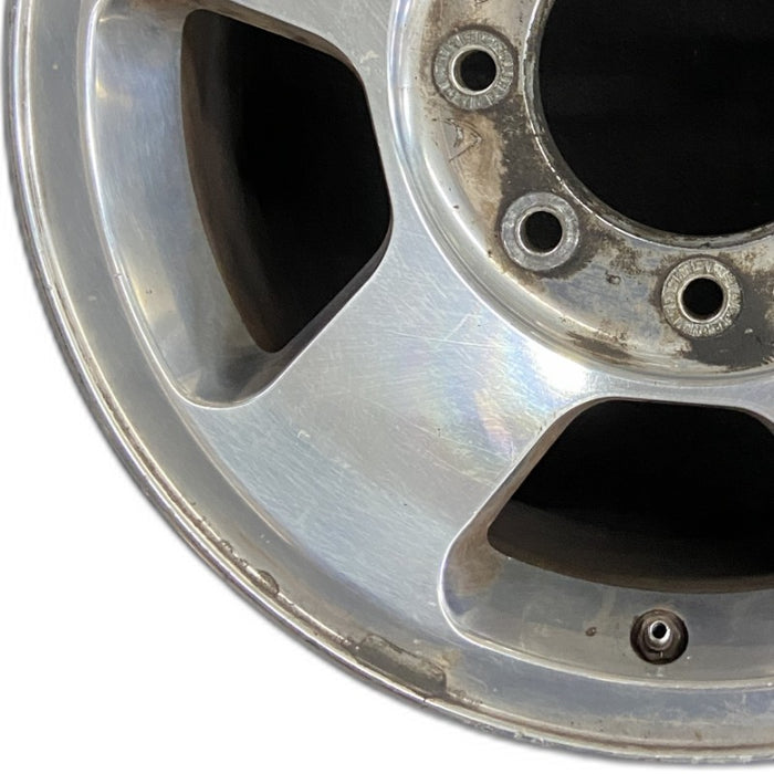 17" FORD F250SD PICKUP 05-07 17x7.5 SRW 5 spoke aluminum polished Original OEM Wheel Rim