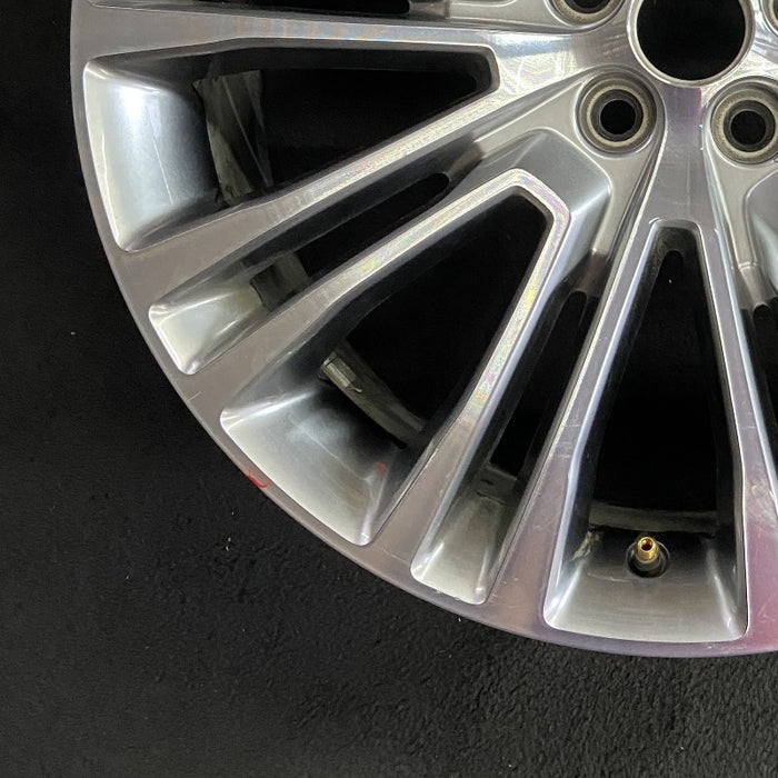 20" MKX 16-18 20x8 aluminum 20 spoke machined face with background Original OEM Wheel Rim