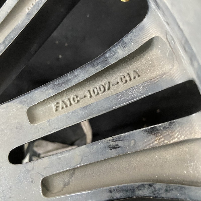 20" MKX 16-18 20x8 aluminum 20 spoke machined face with background Original OEM Wheel Rim