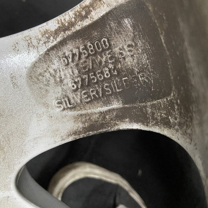 16" CLUBMAN 08-14 16x6.5 alloy 7 spoke tapered end spoke silver Original OEM Wheel Rim