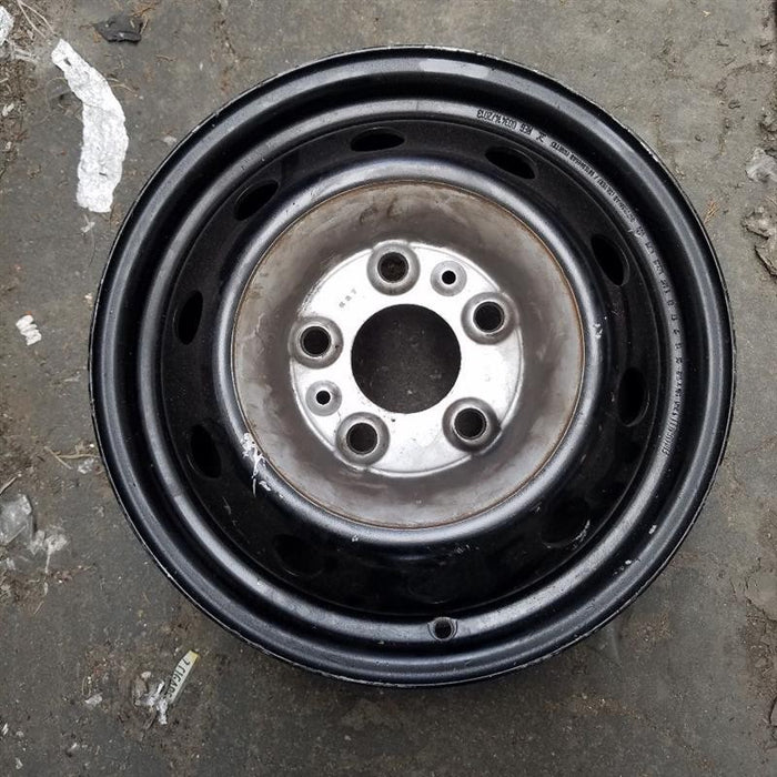 16" PROMASTER 1500 VAN 14-24 16x6 steel Original OEM Wheel Rim - Front View