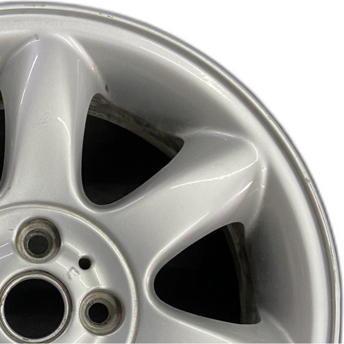 16" CLUBMAN 08-14 16x6.5 alloy 7 spoke tapered end spoke silver Original OEM Wheel Rim
