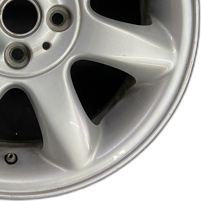 16" CLUBMAN 08-14 16x6.5 alloy 7 spoke tapered end spoke silver Original OEM Wheel Rim