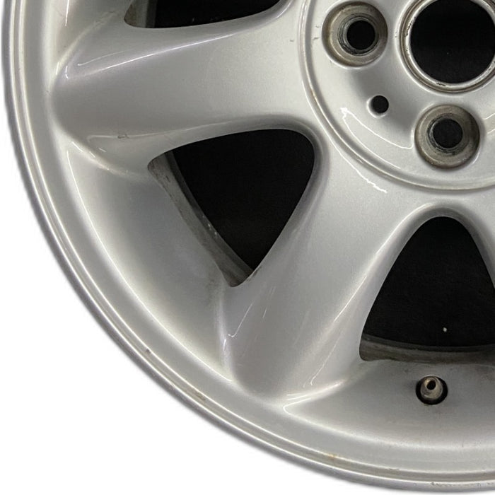 16" CLUBMAN 08-14 16x6.5 alloy 7 spoke tapered end spoke silver Original OEM Wheel Rim