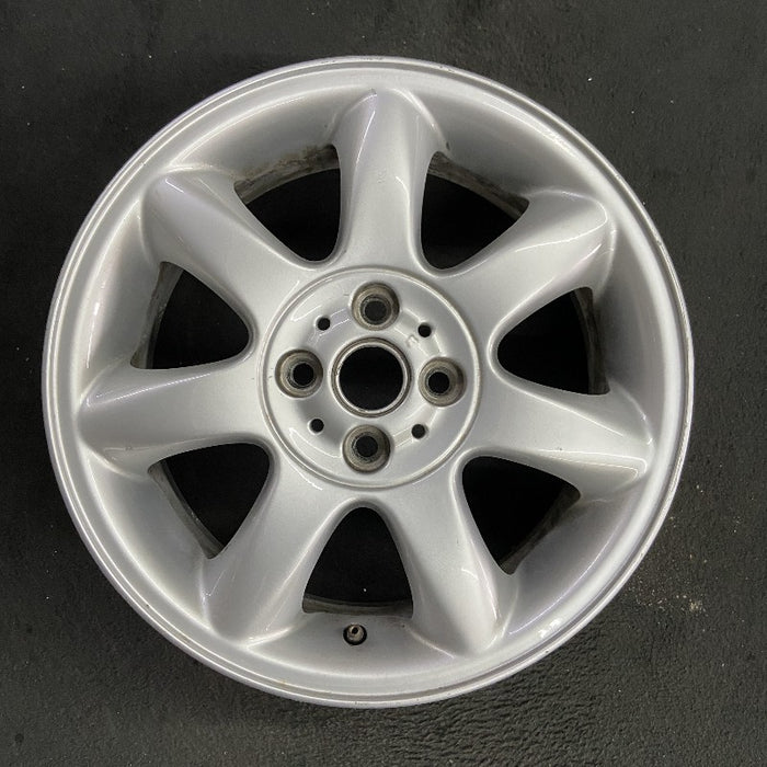 16" CLUBMAN 08-14 16x6.5 alloy 7 spoke tapered end spoke silver Original OEM Wheel Rim