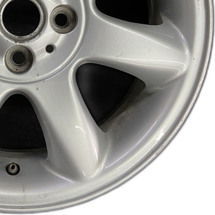 16" CLUBMAN 08-14 16x6.5 alloy 7 spoke tapered end spoke silver Original OEM Wheel Rim