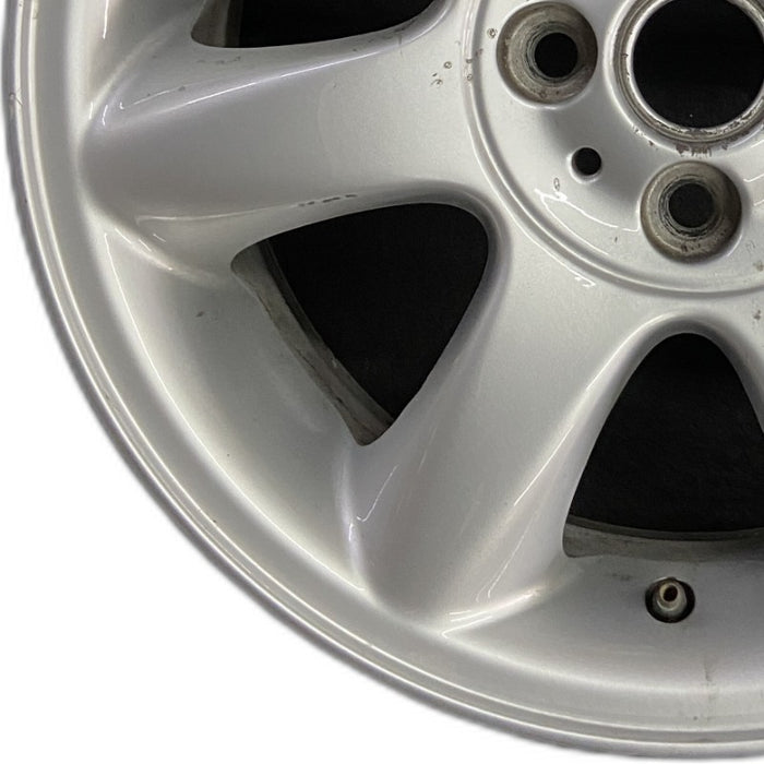 16" CLUBMAN 08-14 16x6.5 alloy 7 spoke tapered end spoke silver Original OEM Wheel Rim