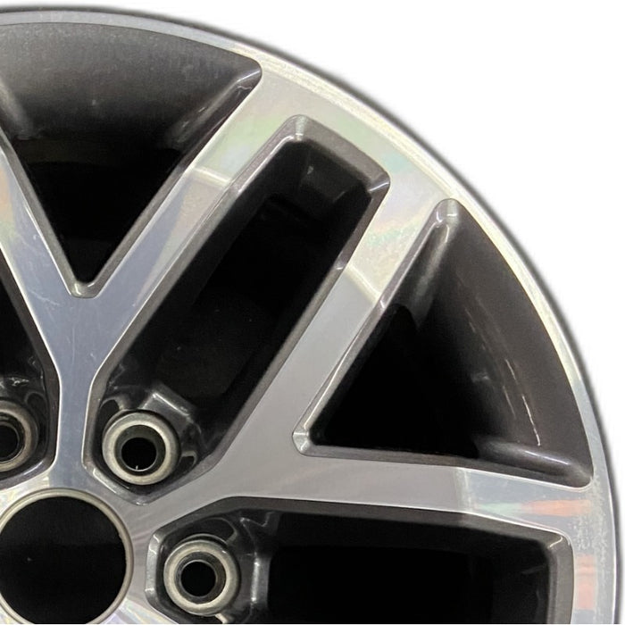 17" FORD F150 RAPTOR 17-20 17x8.5 aluminum 12 spoke 6 split spoke machined face pockets Original OEM Wheel Rim