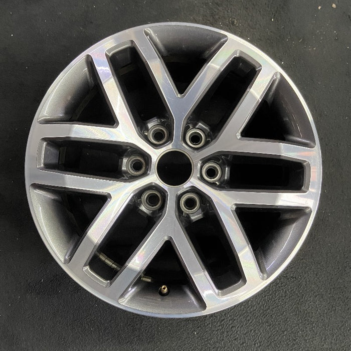 17" FORD F150 RAPTOR 17-20 17x8.5 aluminum 12 spoke 6 split spoke machined face pockets Original OEM Wheel Rim