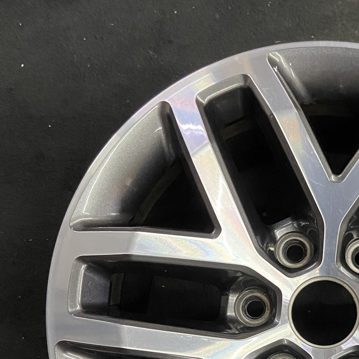 17" FORD F150 RAPTOR 17-20 17x8.5 aluminum 12 spoke 6 split spoke machined face pockets Original OEM Wheel Rim