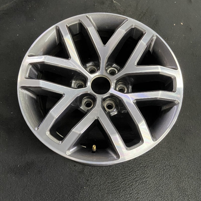 17" FORD F150 RAPTOR 17-20 17x8.5 aluminum 12 spoke 6 split spoke machined face pockets Original OEM Wheel Rim