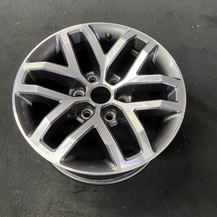 17" FORD F150 RAPTOR 17-20 17x8.5 aluminum 12 spoke 6 split spoke machined face pockets Original OEM Wheel Rim