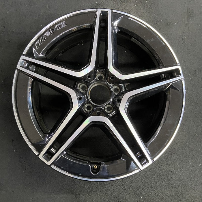 19" MERCEDES E-CLASS 22-23 213 Type E450 Wag 19x8 5 spoke twin spoke Original - Front View