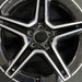 19" MERCEDES E-CLASS 22-23 213 Type E450 Wag 19x8 5 spoke twin spoke Original - Angle View