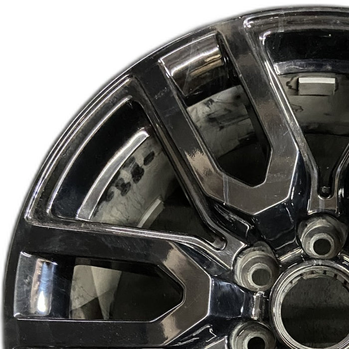 20" SIERRA 1500 PICKUP 19 20x9 12 spoke opt RD3 Original OEM Wheel Rim - Angle View