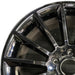 20" MERCEDES G-CLASS 21-24 463 Type G550 20x8.5 14 spoke black Original OEM - Angle View