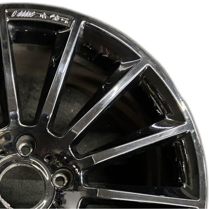 20" MERCEDES G-CLASS 21-24 463 Type G550 20x8.5 14 spoke black Original OEM - Side Profile