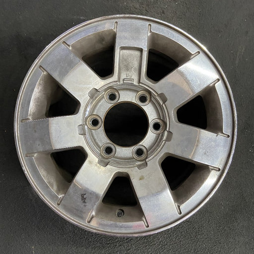 16" HUMMER H3 06 16x7.5 7 single spoke Original OEM Wheel Rim - Front View