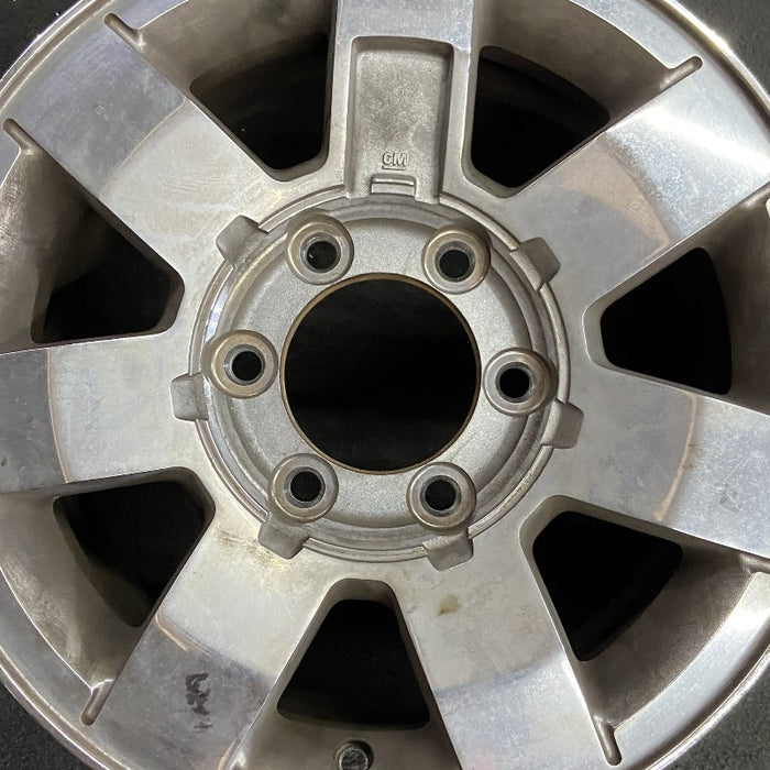 16" HUMMER H3 06 16x7.5 7 single spoke Original OEM Wheel Rim - Angle View