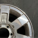 16" HUMMER H3 06 16x7.5 7 single spoke Original OEM Wheel Rim - Close-Up Detail
