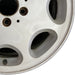 16" MERCEDES 300D 92-93 140 Type; 300SD 16x7.5 alloy 8 hole Original OEM Wheel - Close-Up Detail