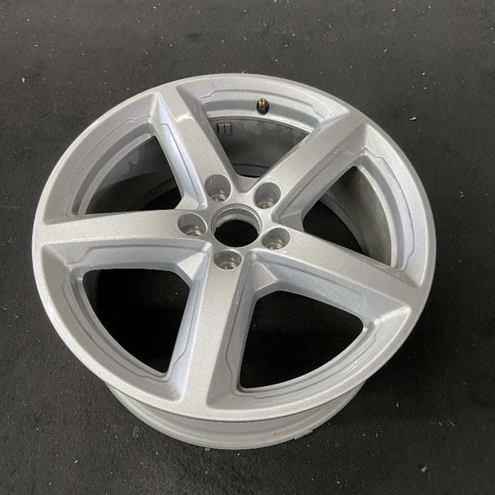 18" EXPLORER 16-17 18x8 TPMS aluminum w/o police package; 5 spoke Original OEM Wheel Rim