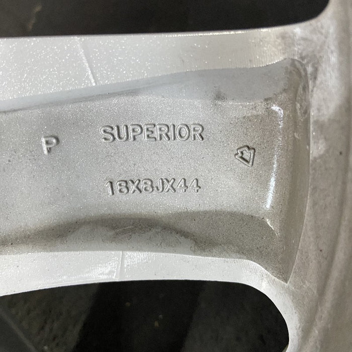 18" EXPLORER 16-17 18x8 TPMS aluminum w/o police package; 5 spoke Original OEM Wheel Rim