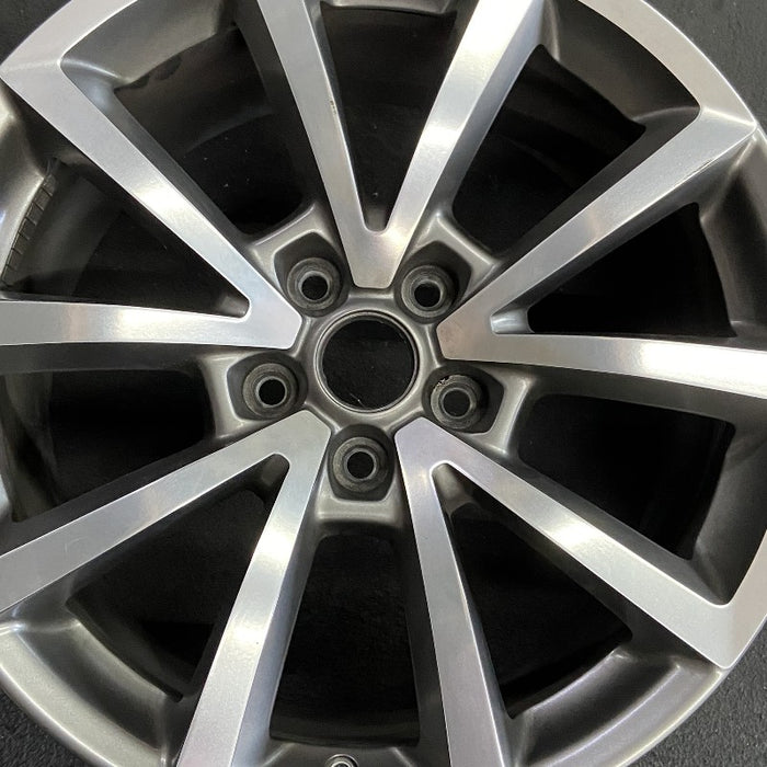 20" GRAND CHEROKEE 18-19 20x10 5 spoke open spoke opt WFY Original OEM Wheel Rim - Angle View