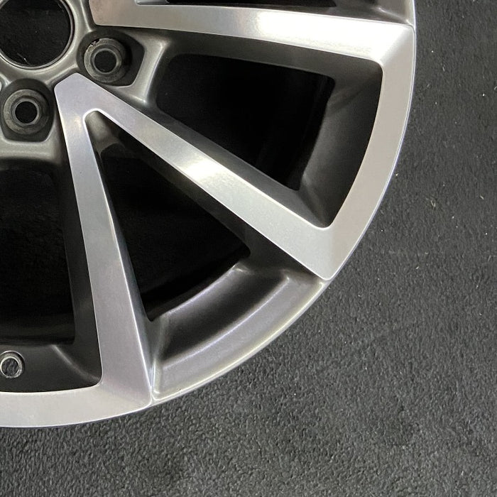 20" GRAND CHEROKEE 18-19 20x10 5 spoke open spoke opt WFY Original OEM Wheel Rim - Back View