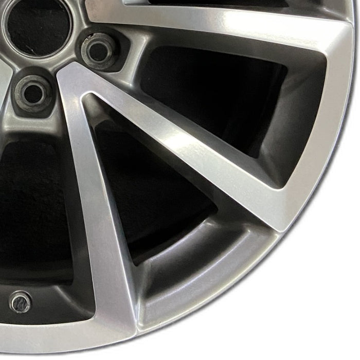 20" GRAND CHEROKEE 18-19 20x10 5 spoke open spoke opt WFY Original OEM Wheel Rim - Close-Up Detail