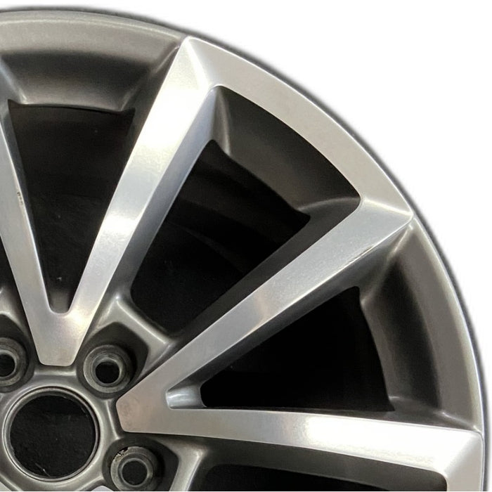 20" GRAND CHEROKEE 18-19 20x10 5 spoke open spoke opt WFY Original OEM Wheel Rim - Side Profile