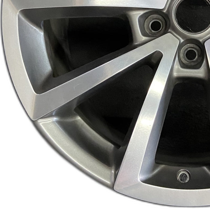 20" GRAND CHEROKEE 18-19 20x10 5 spoke open spoke opt WFY Original OEM Wheel Rim - Back View