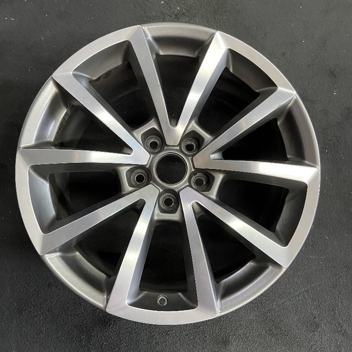 20" GRAND CHEROKEE 18-19 20x10 5 spoke open spoke opt WFY Original OEM Wheel Rim - Front View