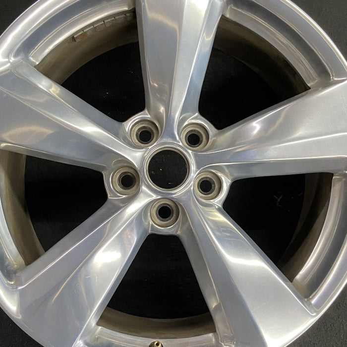 19" MUSTANG 18 19x8.5 aluminum 5 spoke polished Original OEM Wheel Rim