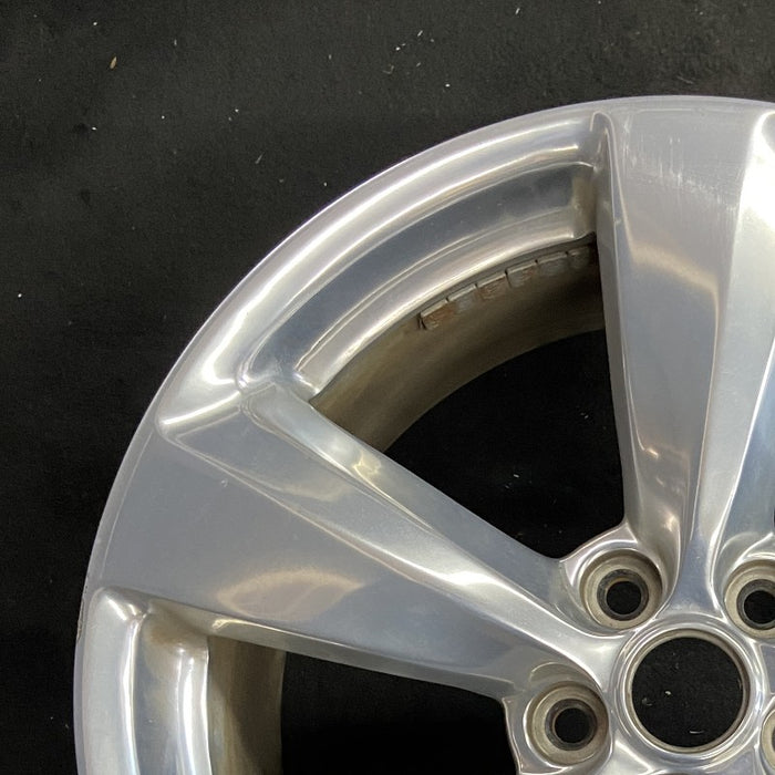 19" MUSTANG 18 19x8.5 aluminum 5 spoke polished Original OEM Wheel Rim