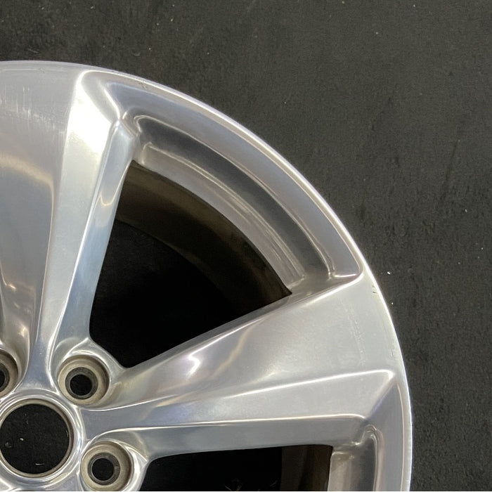 19" MUSTANG 18 19x8.5 aluminum 5 spoke polished Original OEM Wheel Rim