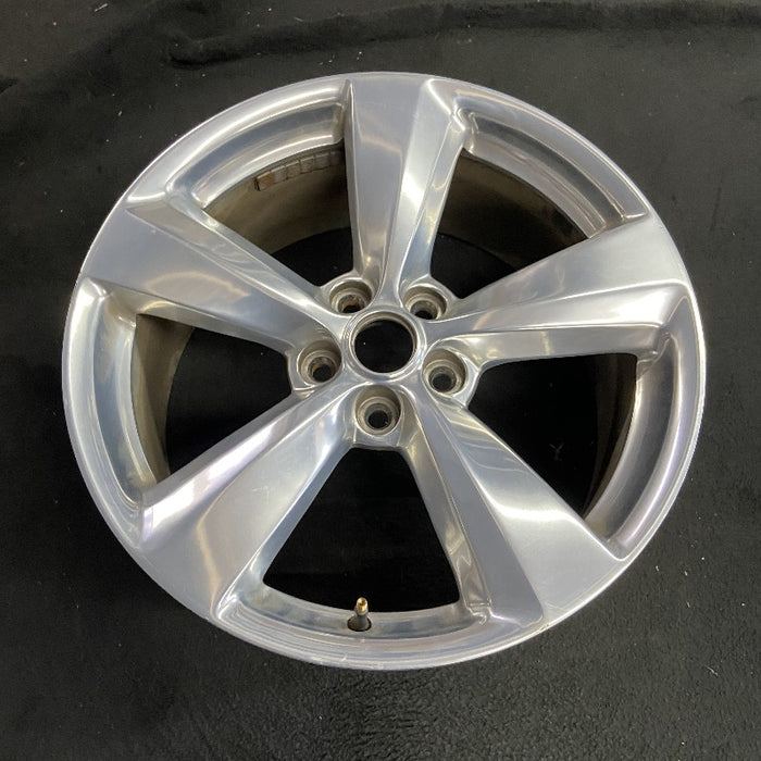 19" MUSTANG 18 19x8.5 aluminum 5 spoke polished Original OEM Wheel Rim