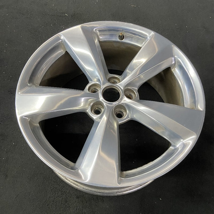 19" MUSTANG 18 19x8.5 aluminum 5 spoke polished Original OEM Wheel Rim