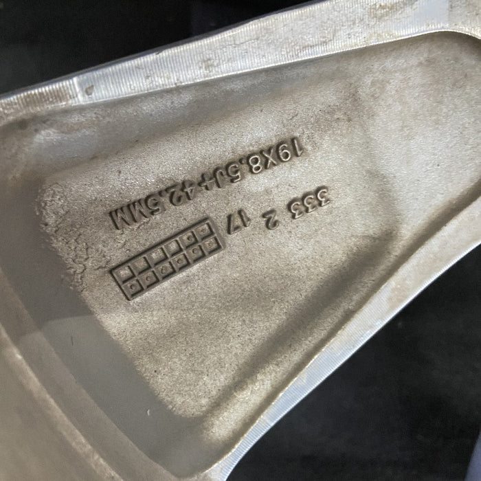 19" MUSTANG 18 19x8.5 aluminum 5 spoke polished Original OEM Wheel Rim