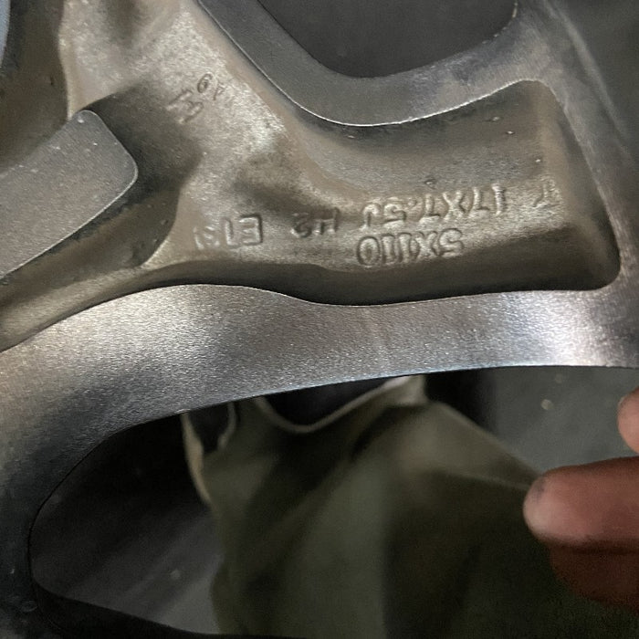 17" CHEROKEE 19-21 17x7.5 5 spoke open spoke opt WBG lug nut spoke Original OEM Wheel Rim